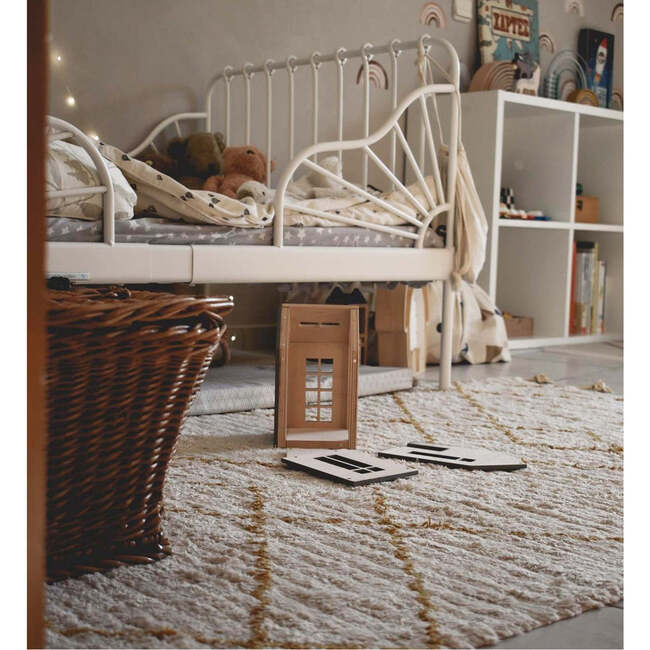 Viktor Braided Tassel Rectangular Rug, Lemon - Rugs - 2