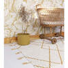 Viktor Braided Tassel Rectangular Rug, Lemon - Rugs - 3