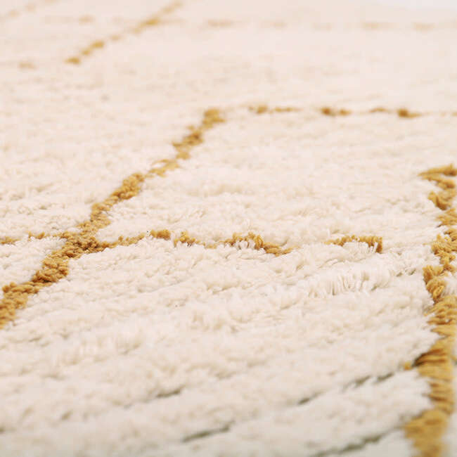 Viktor Braided Tassel Rectangular Rug, Lemon - Rugs - 4
