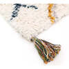 Trishna Berber Style Tassel Rectangular Rug, Ecru & Multicolors - Rugs - 4