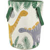 Sensaku Hand-Printed Storage Basket, Dinosaur - Storage - 1 - thumbnail