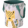 Soren Hand-Printed Storage Basket, Cheetah - Storage - 2