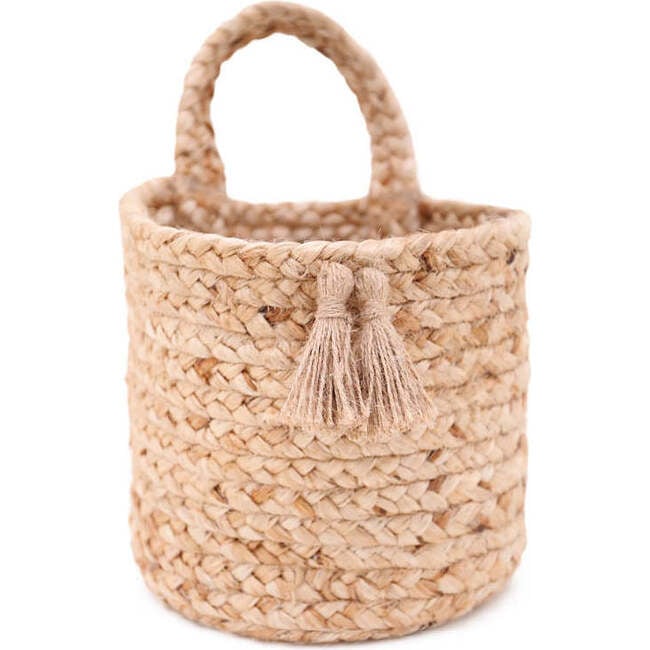 Oslo Braided Jute Storage Basket, Natural - Storage - 4