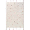 Numi Braided Tassel Rectangular Rug, Pink Nude - Rugs - 1 - thumbnail