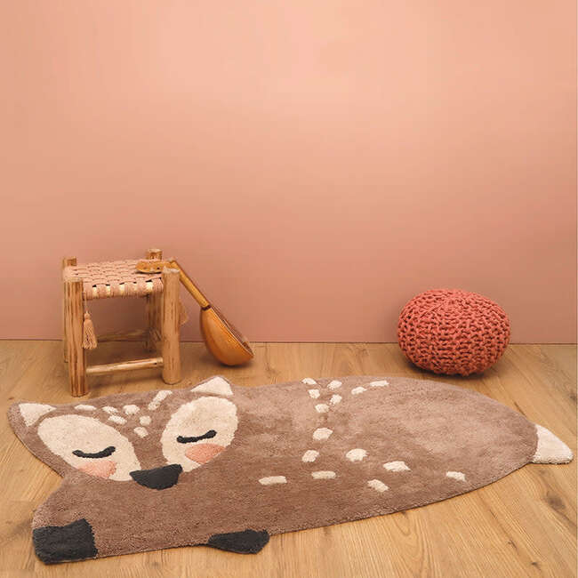 Non-Slip Back Hand-Tufted Rug, Little Deer - Rugs - 2