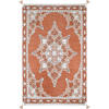 Lalitha Traditional Persian Pattern Tassel Rectangular Rug, Sienna - Rugs - 1 - thumbnail