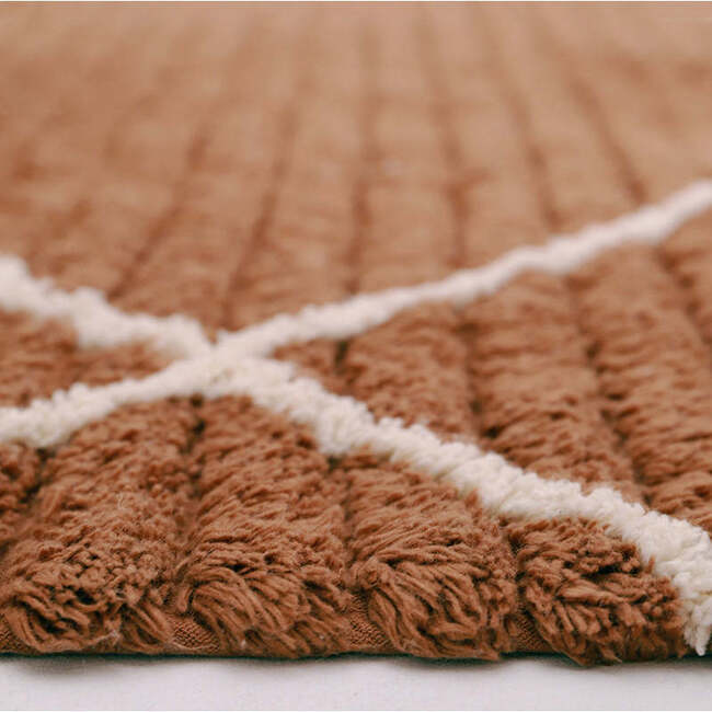 Lassa Braided Tassel Rectangular Rug, Toffee - Rugs - 4