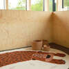 Kleo Leopard Graphic Print Oval Rug, Sienna - Rugs - 4