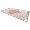 Hand-Woven Braided Tassel Rectangular Rug, Birdy - Rugs - 3