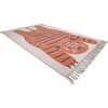 Hand-Woven Braided Tassel Rectangular Rug, Dajala - Rugs - 4