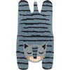 Hand-Tufted Velvet Rug, Blue Tigger - Rugs - 1 - thumbnail