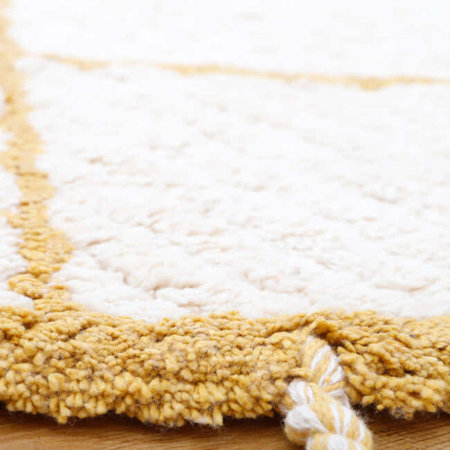 Come Braided Tassel Round Rug, Mango - Rugs - 3