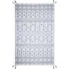 Blonder Hand-Woven Rectangular Rug, Grey - Rugs - 1 - thumbnail