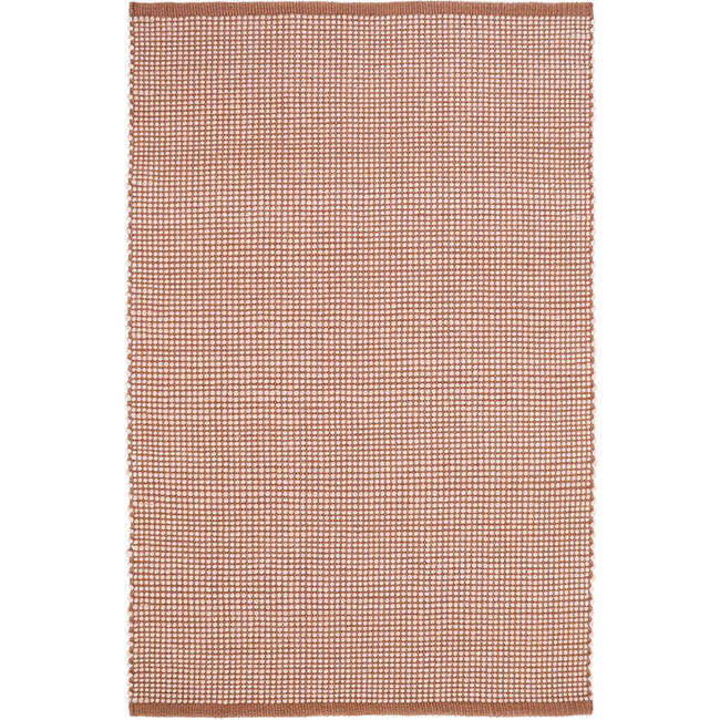 Bergen Hand-Woven Contemporary Wool Round Rug, Nude