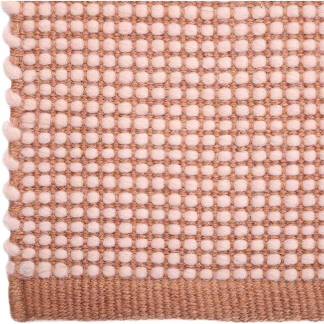 Bergen Hand-Woven Contemporary Wool Square Rug, Nude - Rugs - 6