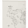 Poster, Horizontal World Map - Wall Décor - 3