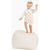 Pouf Square, Café Stripe - Kids Seating - 2