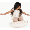 Mini Square Floor Cushion, Café Stripe - Kids Seating - 2
