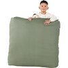 Floor Cushion Square, Thyme - Kids Seating - 1 - thumbnail