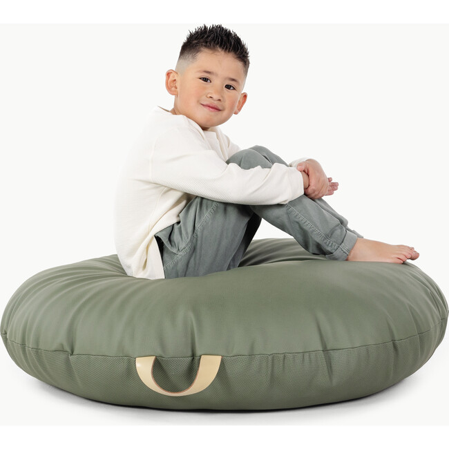 Floor Cushion Circle, Thyme - Kids Seating - 2