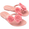 Harmonic Springtime Kids Flip-Flops, Pink - Sandals - 1 - thumbnail