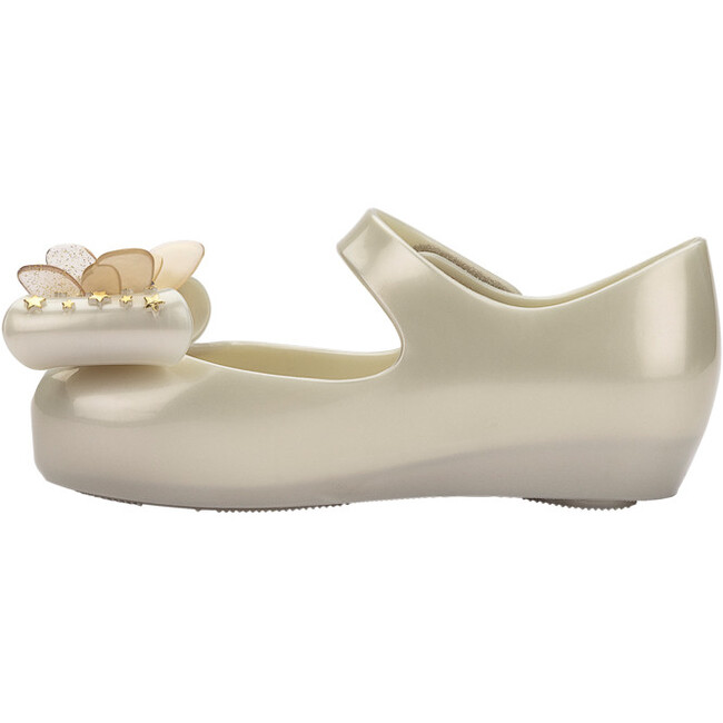 Ultragirl Star II Ballet Flats, White Metallic - Flats - 3