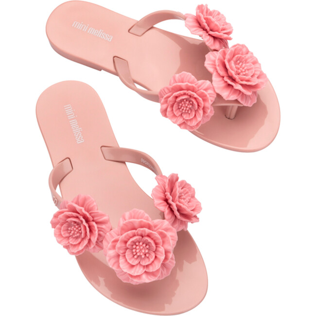 Harmonic Springtime Kids Flip-Flops, Pink - Sandals - 5