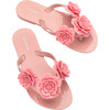 Harmonic Springtime Kids Flip-Flops, Pink - Sandals - 5