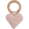 Cotton Crochet Rattle, Heart - Rattles - 1 - thumbnail