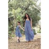 Maisonette x Roma Girls Sisi Smocked Dress, Blue Gingham - Dresses - 5