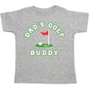 Dad's Golf Buddy Short Sleeve T-Shirt, Grey - T-Shirts - 1 - thumbnail