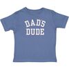 Dad's Dude Short Sleeve T-Shirt, Indigo - T-Shirts - 1 - thumbnail