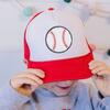 Baseball Patch Trucker Hat, Red - Hats - 2