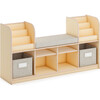 EdQ Reading Nook - Natural - Bookcases - 1 - thumbnail