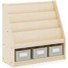 EdQ Book and Bin Display- Natural - Bookcases - 1 - thumbnail