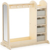 EdQ Dress Up Storage with Bins- Natural - Storage - 1 - thumbnail