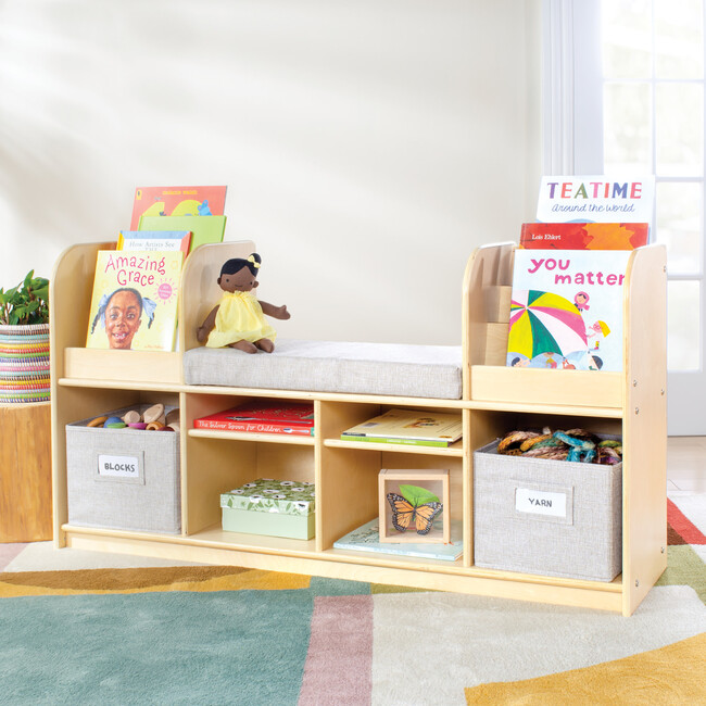 EdQ Reading Nook - Natural - Bookcases - 2