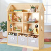 EdQ Dollhouse Bookcase - Natural - Storage - 2