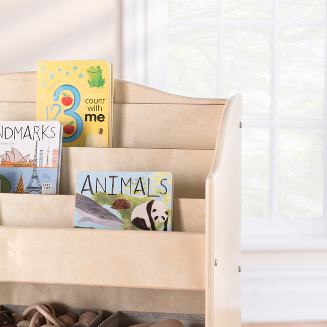 EdQ Book and Bin Browser- Natural - Bookcases - 3