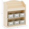 EdQ Book and Bin Browser- Natural - Bookcases - 4