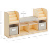 EdQ Reading Nook - Natural - Bookcases - 5