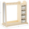 EdQ Dress Up Storage with Bins- Natural - Storage - 8