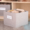 EdQ 2-Shelf 5-Compartment Storage 24'' - Natural - Storage - 3