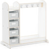 EdQ Dress Up Storage with Bins- White - Storage - 1 - thumbnail