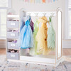 EdQ Dress Up Storage with Bins- White - Storage - 2