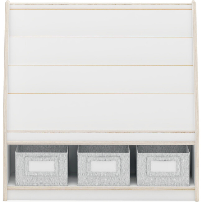 EdQ Book and Bin Display- White - Bookcases - 5