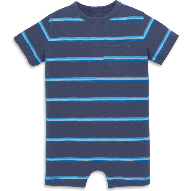Baby Pocket Shortie, Sunwashed Navy Multi Stripe