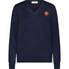 Women's V-Neck Dad Sweater - Sweaters - 1 - thumbnail