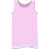 Girls Hadley Shift Dress, Baby Pink - Dresses - 1 - thumbnail