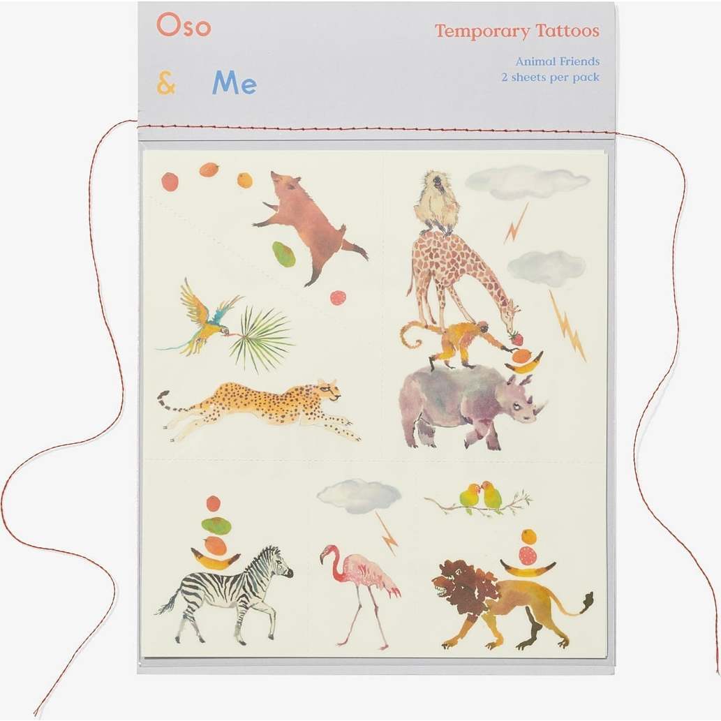 Temporary Tattoo Set, Animal Friends - Play Kits - 1